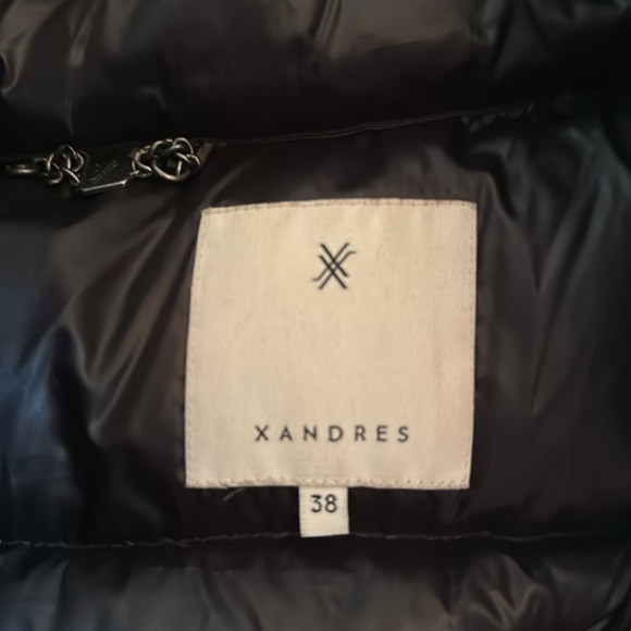Xandres European down puffer jacket - Picture 2 of 4